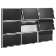 Vogels Splittwandhalter-Set für 2x2 Flachbildschirme