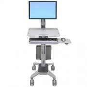 Ergotron WorkFit-C LD Rollwagen mit Tastaturhalter