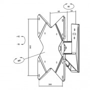 Newstar FPMA W815 LCD LED TFT Wandhalter