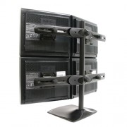 Ergotron DS100 Tischstandfuß für vier Monitore