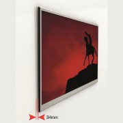 Flache TV Wandhalterung für 32-60 Zoll Monitore Circulator Flat