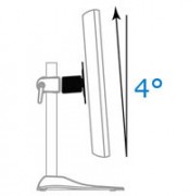 Ergotron DS100 Tischstandfuß für zwei Monitore horizontal