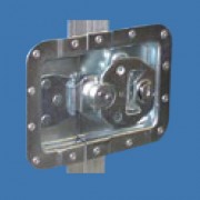 Butterfly Verschluss abschließbar mit Zylinderschloss