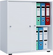 VCM Büroschrank Lona L mit Schiebetüren
