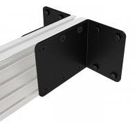 B-Tech Wand zu Wand Schienenbefestigung BT8390-WFK4