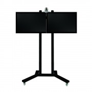 B-Tech Videokonferenz Rollwagen BT8510 für 2 x 32 Zoll