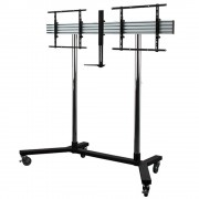 B-Tech TV Rollwagen zwei Displays BT8513