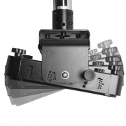 B-Tech Feste Drop-Deckenhalterung für Hochleistungsprojektoren mit Mikroeinstellung BT893-FD