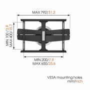 Vogels MotionMount NEXT 7355 motorisierte TV-Wandhalterung