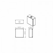 Vogels Montagebox PMA 7901 für PMW Medical Mount