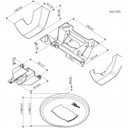 Vogels Connect-it PUC 1070 Deckenbefestigung