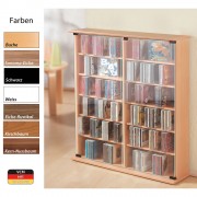 CD DVD Schrank VCM Roma