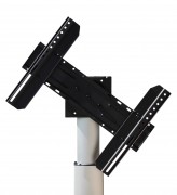 Höhenverstellbarer LCD LED Standfuß auf Rollen 37-70 Zoll