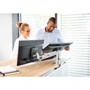 Novus Monitortragarm Clu Duo mit Tischbefestigung