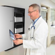 Ergotron Zip12 Wandhalterung-Ladeschrank für Tablets und Chromebooks