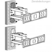 ML1003 Vollbewegliche Monitor Wandhalterung 32-70 Zoll