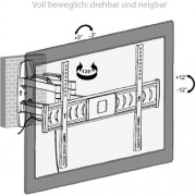 ML1003 Vollbewegliche Monitor Wandhalterung 32-70 Zoll