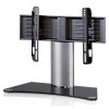 VCM Windoxa Mini Tisch Standfuß für Monitore von 22-37 Zoll Schwarzglas