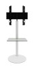 VCM TV-Standfuss Cirla mit Zwischenboden Weiss