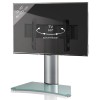 VCM Windoxa Maxi Tisch Standfuß für Monitore von 32-70 Zoll Mattglas
