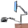 Ergotron LX Steh-Sitz Monitorarm mit Tischhalterung