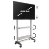 TV Rollwagen MultiRack MR1600si für LCD LED Monitore