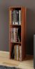 VCM Schallplatten-Regal Platto 3-fach Kern-Nussbaum