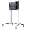 B-Tech Universal XL Flachbildschirmwagen mit einstellbarer Höhe BT8565 Weiß