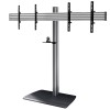 B-Tech Dual Bildschirm Standfuß BTF845 Schwarz/Silber