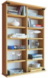 VCM CD-DVD Wand-Regal Zuntisa Buche
