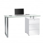 Maja Computer- und Schreibtisch 9550 mit Metallgestell